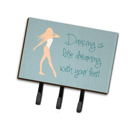 Carolines Treasures Dancing is Like Dreaming Leash or Key Holder BB5379TH68